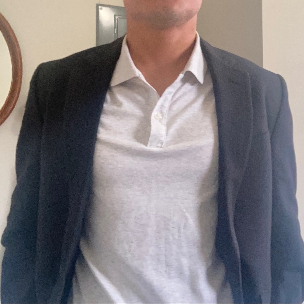 Pinstripe blazer